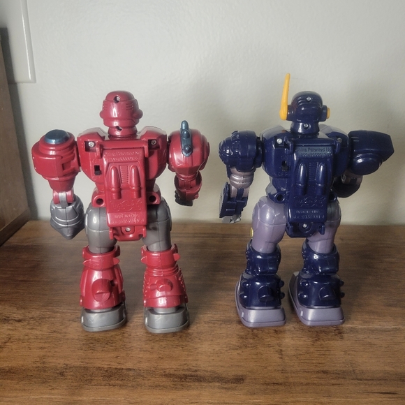 Set of 2 Cybotronix MARS Motorized Attack Robo Squad Walking Robot XSS euc - Picture 6 of 9